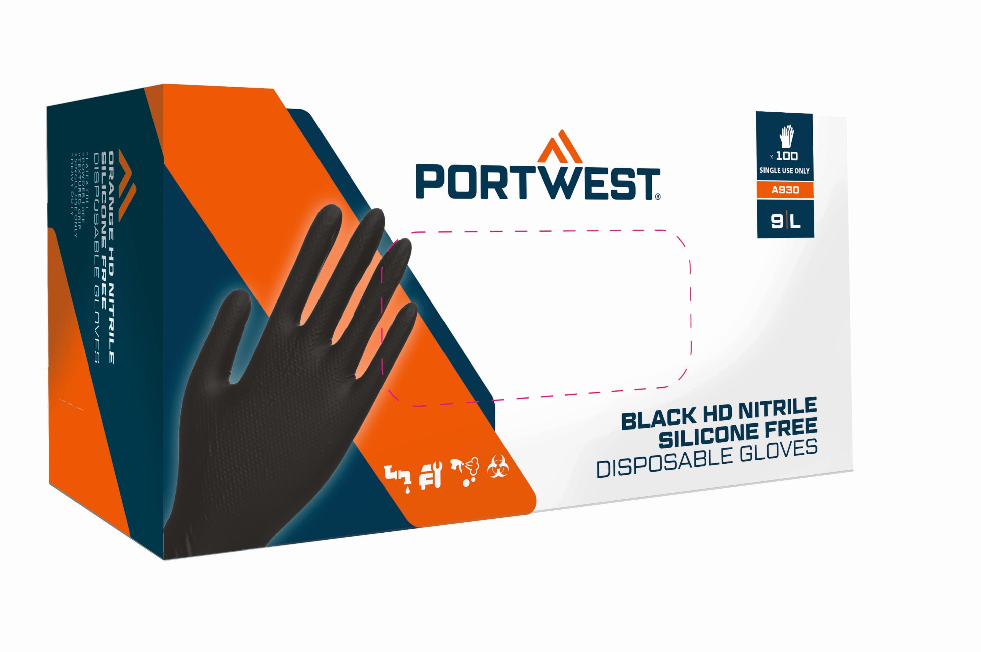 Disp 7 mil Disposable Glove (Pk100)
