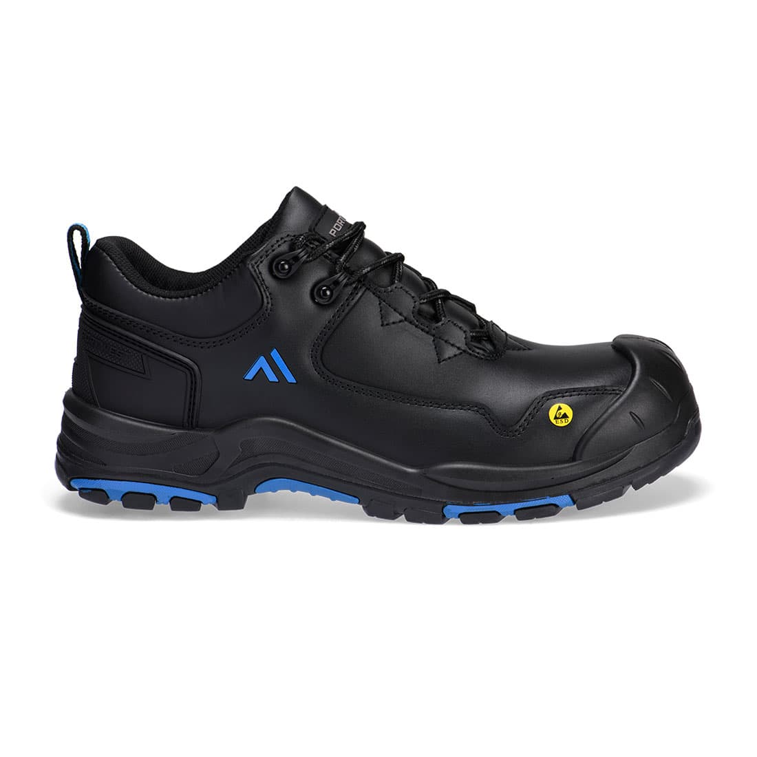 Composite Action Leather Low Shoe S3S ESD HRO SR SC FO