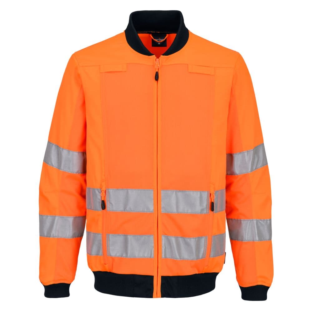 Hi-Vis Mesh Panel Work Jacket
