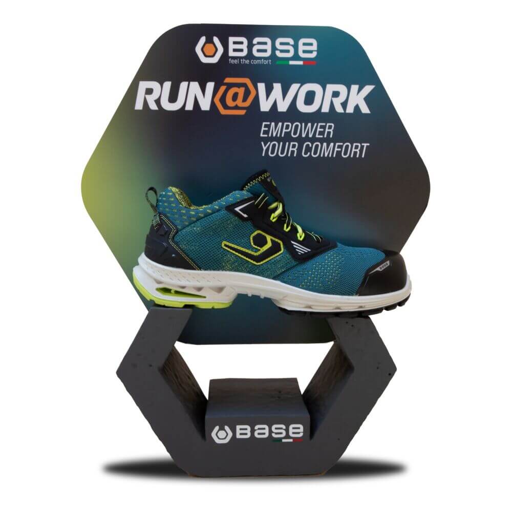 Base Run@Work Counter Display